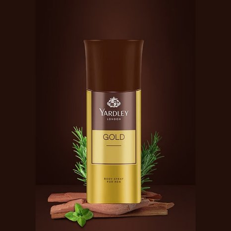 Yardley London Gold Body Spray for Men – 150ml