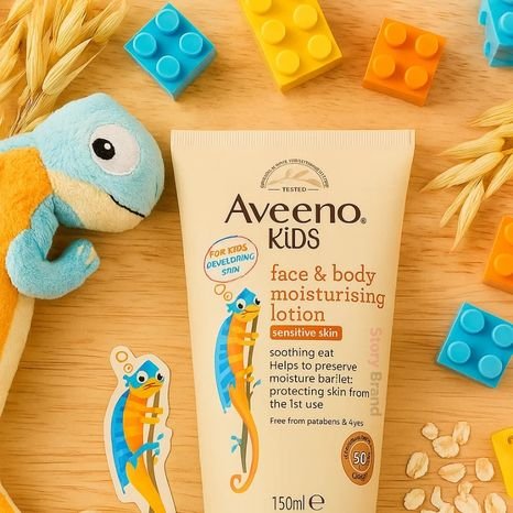 Aveeno Kids Face & Body Moisturising Lotion – 150ml