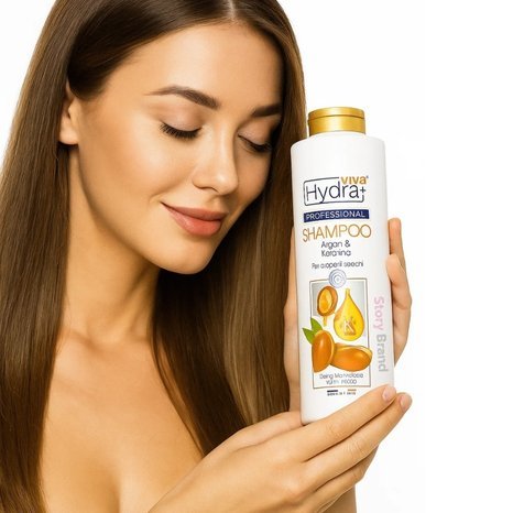 Hydra Viva+ Professional Shampoo Argan and Keratina 1000ml
