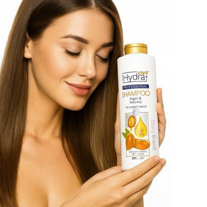 Hydra Viva+ Professional Shampoo Argan and Keratina 1000ml