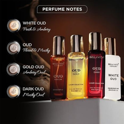 Bellavita Luxury Oud Experience Set  (20ml x 4)