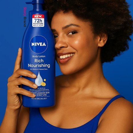 NIVEA Body Lotion Rich Nourishing With Hyaluron & Almond oil 400ml