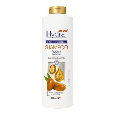 Hydra Viva+ Professional Shampoo Argan and Keratina 1000ml