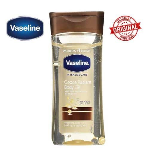 VASELINE  INTENSIVE CARE COCOA RADIANT GEL OIL 200ml (UK Variant )