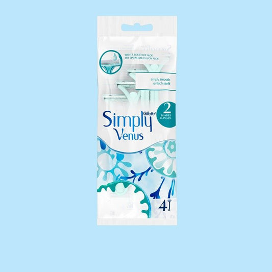 Gillette Simply Venus  Razors for Women (4s)