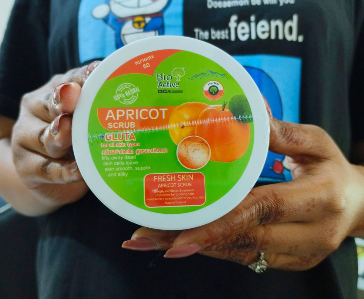 Bio Active Apricot Gluta Scrub -100gm