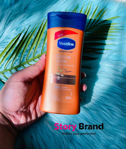 Vaseline Intensive Care Cocoa Glow Body Lotion   200ml