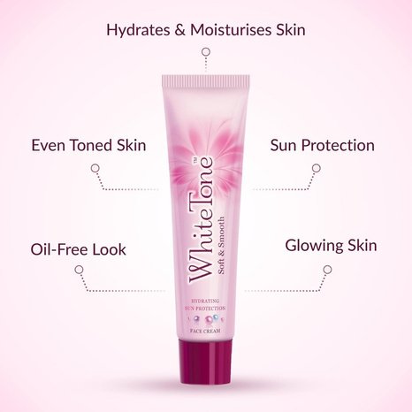 White Tone Soft & Smooth Face Cream     25gm