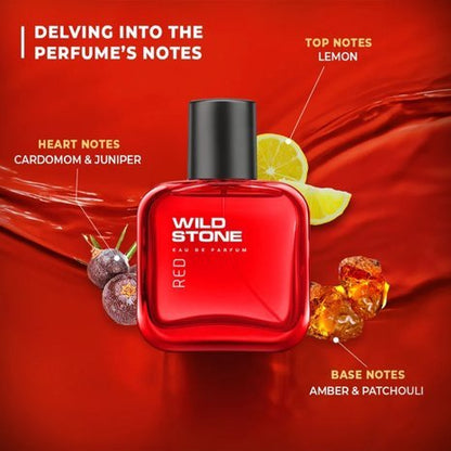 Wild Stone Red Eau De Parfum For Men   50ml
