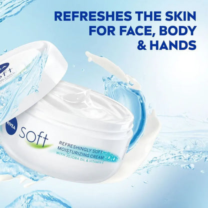 Nivea Soft Moisturizing Cream 200ml (Spain)