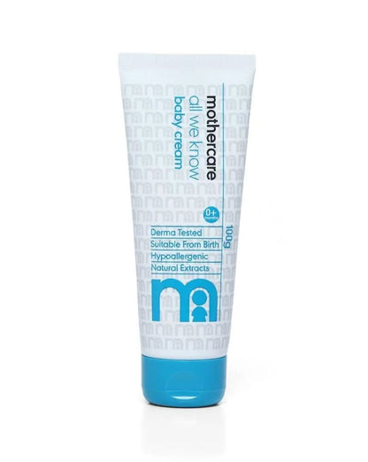 Mothercare All We Know Baby Cream (0+Months) 100g
