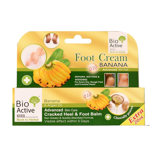 Bio Active Banana With Argan Oil Cracked Heel And Foot Balm - 30ml