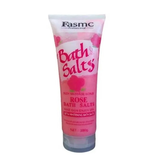 Fasmc Bath Salts With Rose Body Massage Scrub 380g