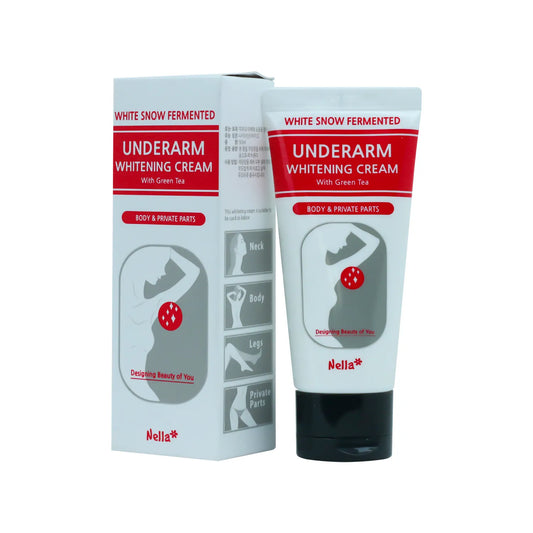 Nella White Snow Fermented Underarm Whitening Cream With Green Tea - 50ml