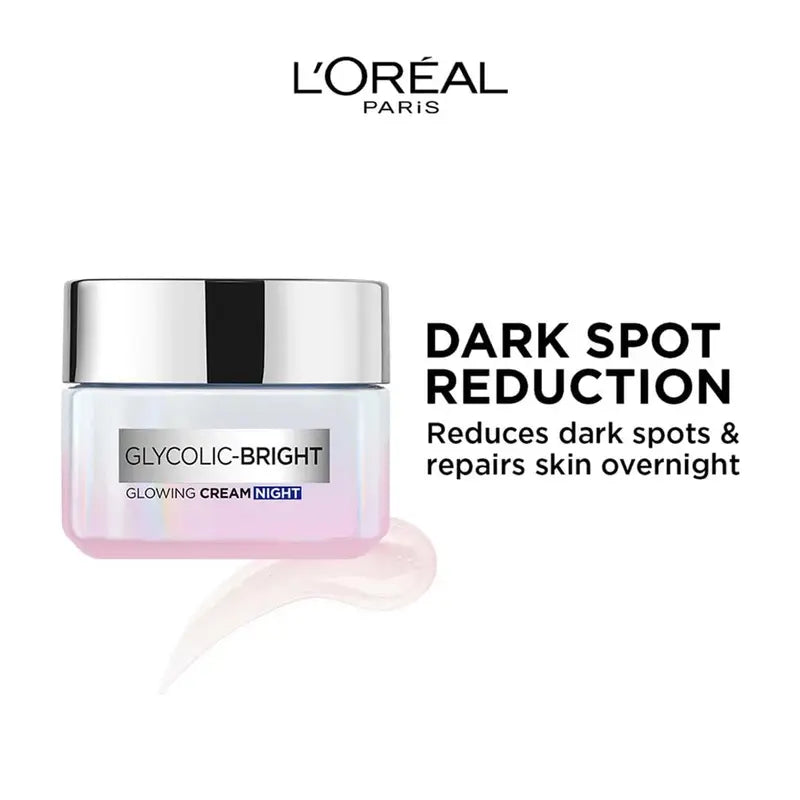 LOreal Glycolic Bright Glowing Night Cream 50ml