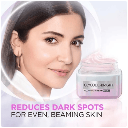 LOreal Glycolic Bright Glowing Night Cream 50ml