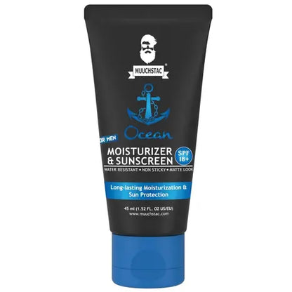 Muuchstac Ocean Moisturizer & Sunscreen SPF18+   45ml