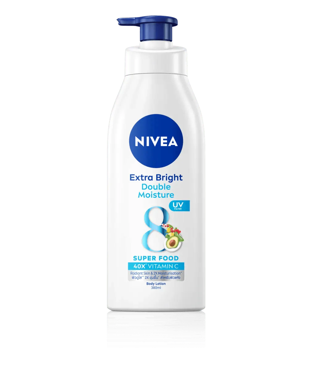 Nivea Extra Bright Double Moisture Super Food Body Lotion - 550ml