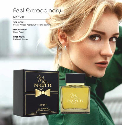 Arqus My Noir Extra Long Lasting Eau De Parfum for Women - 100ml