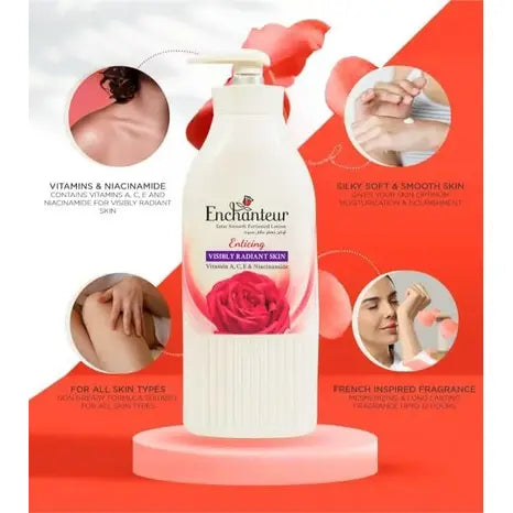 Enchanteur Perfumed Body Lotion Enticing 500ml