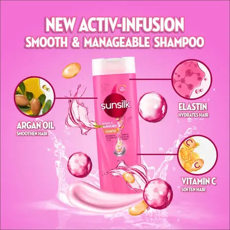 Sunsilk Smooth and Manageable Shampoo 300ml