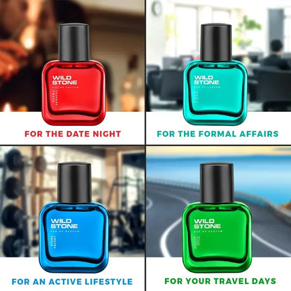 Wild Stone Perfume Combo for Men Pack of 4 (30ml each)