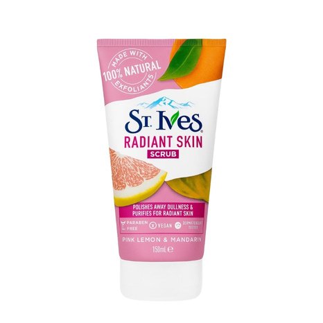 St. Ives Radiant Skin Scrub Pink Lemon & Mandarin 150ml