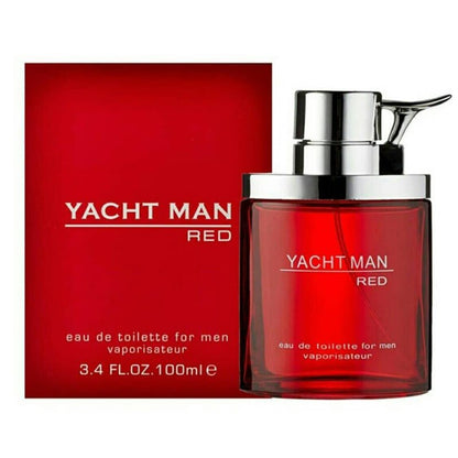 Yacht Man Red EDT Perfume For Men   100ml