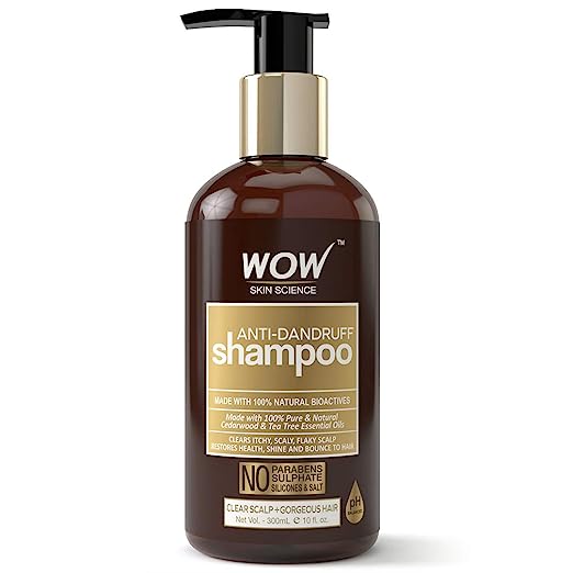WOW Skin Science Anti Dandruff Shampoo - 300ml