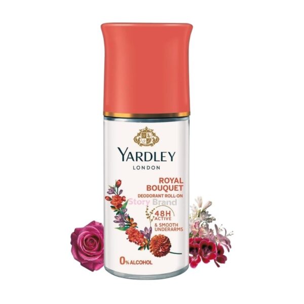 Yardley London  Royal Bouquet Anti Perspirant Deodorant Roll   50ml