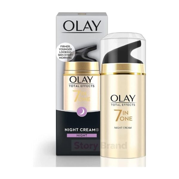 Olay Night Cream Moisturizer 7 in One  50g