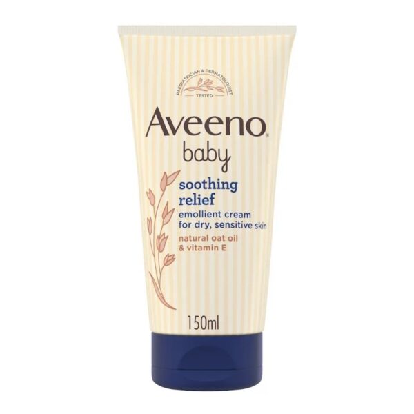 Aveeno Baby Soothing Relief Emollient Cream (150ml) France