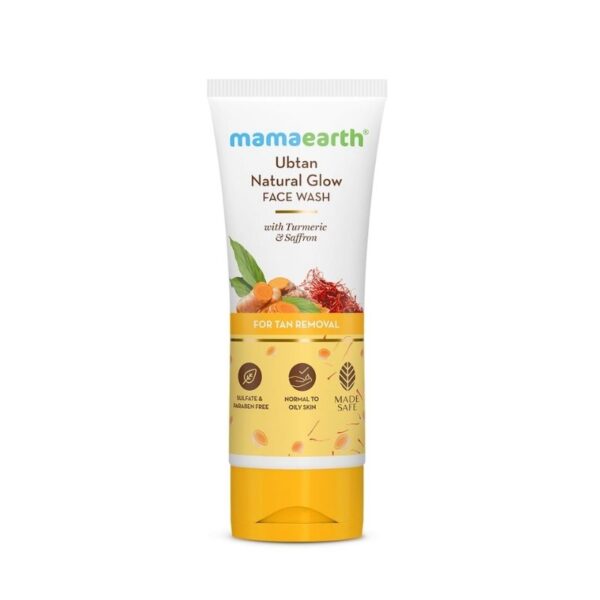 Mamaearth Ubtan Natural Face Wash for All Skin Type  100 ml