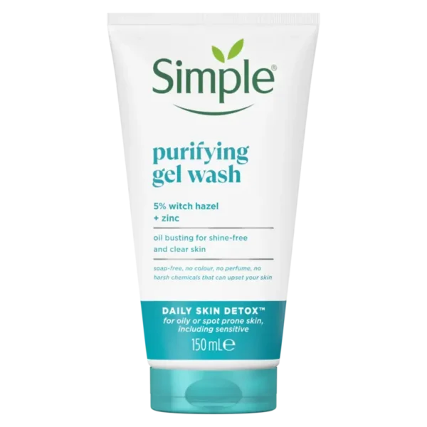 Simple Daily Detox Purifying Face Wash 150ml