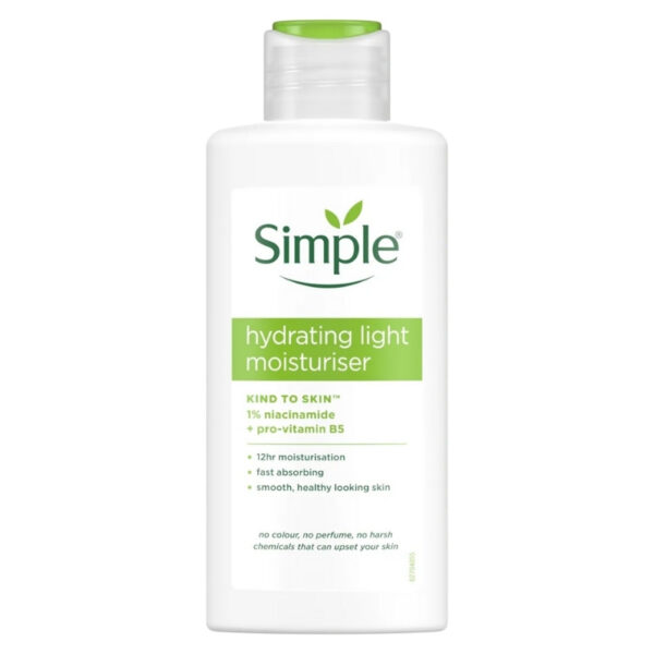 Simple Kind to Skin Hydrating Light moisturizer 125ml