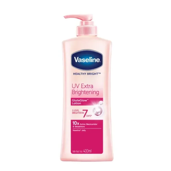 Vaseline Healthy Bright UV Extra Brightening Lotion GlutaGlow – 400ml