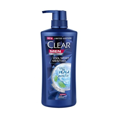 Clear Men Anti Dandruff Cool Sport Menthol Shampoo (630ml) - Story Brand