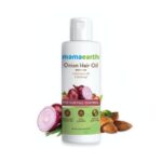 Mamaearth onion hair oil for hair regrowth & hair fall control with redensyl (100ml)