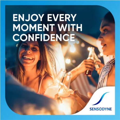 Sensodyne Extra Whitening Toothpaste USA - Story Brand