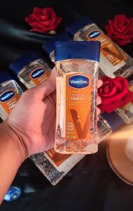 Vaseline  Care Cocoa Radiant Gel Body Oil (200ml)