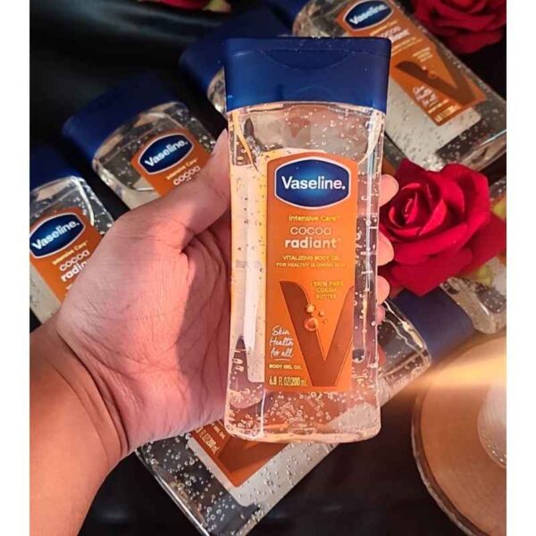 Vaseline  Care Cocoa Radiant Gel Body Oil (200ml)