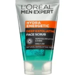 LOreal Men Hydra Energetic Deep Exfoliating Face Scrub 100ml