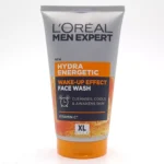 LOreal Hydra Energetic Wake Up Effect XL Face Wash 150ml