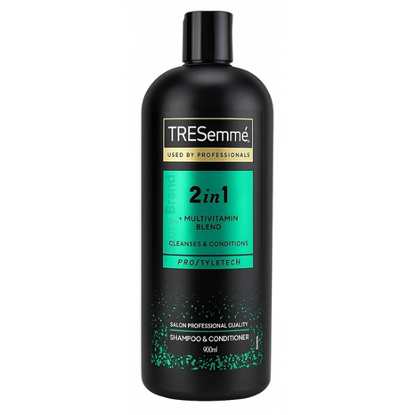 Tresemme 2 In 1 Multivitamin Blend Cleanses & Conditions Shampoo & Conditioner 900ml