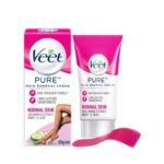 Veet Pure™ Hair Removal Cream Normal Skin for Body & Legs, Freshest Smell with Cucumber Extract 50g