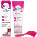 Veet Pure™ Hair Removal Cream Normal Skin for Body & Legs, Freshest Smell with Cucumber Extract 100g