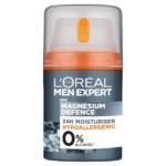 Loreal Men 24H Moisturiser Magnesium Defence Hypoallergenic 50ml