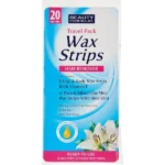 Beauty Formulas Wax Strips Travel Pack Hair Removal ( 20 Strips)