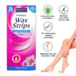 Beauty Formulas Vitamin E Wax Strips - (20 pcs)