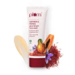 Plam Saffron & Papaya Glow Bright Face Wash with Vitamin B5 100ml